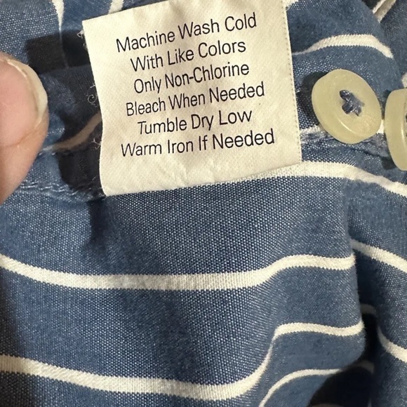 Hollister Striped Button Down Shirt - Picture 5 of 5